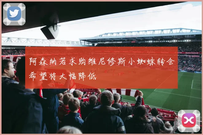 阿森纳若求购维尼修斯小蜘蛛转会希望将大幅降低